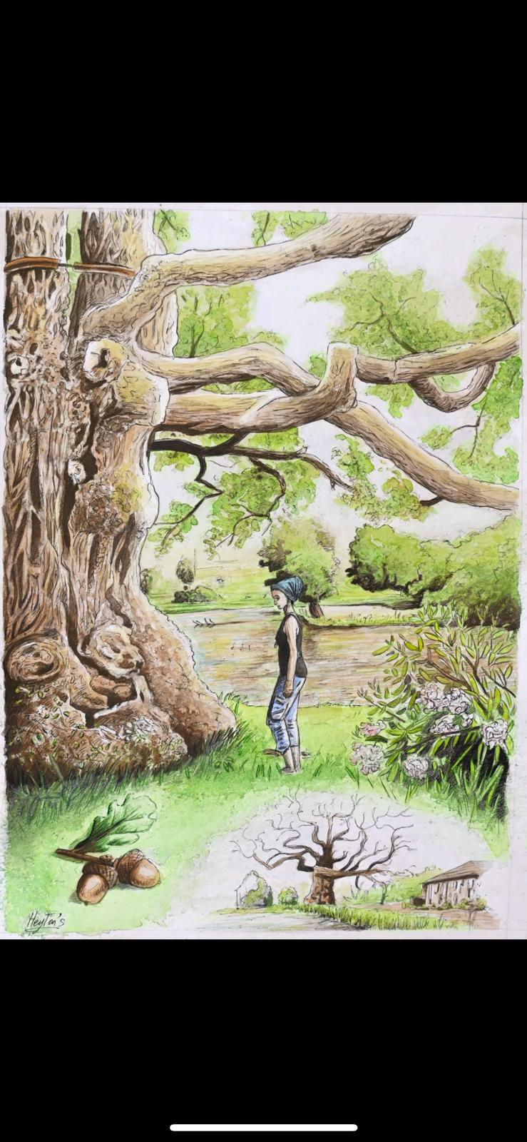 Gardienne du Grand Chêne  – La Maison des Familles de Nantes