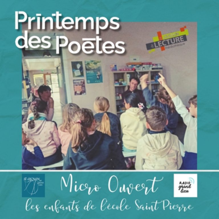 Micro Ouvert – Les enfants de l’école Saint Pierre